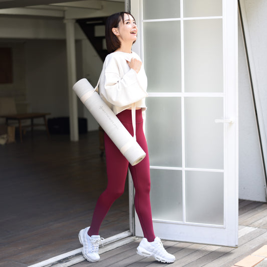 裏起毛クロップドプルオーバー