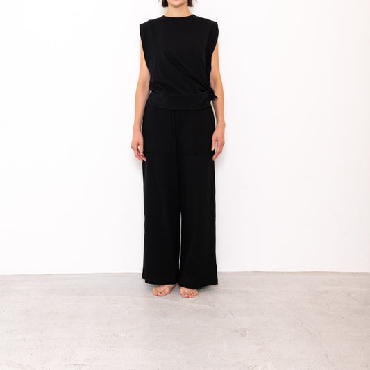 ハニカムワイドパンツ