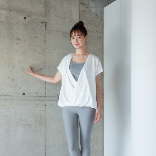 リカバー2WAYカシュクールプルオーバー